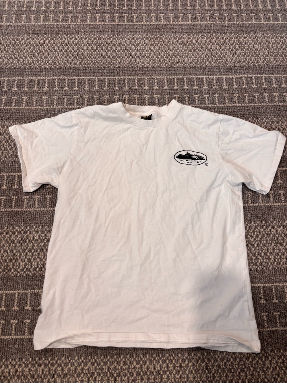 Corteiz Island White T-Shirt size M